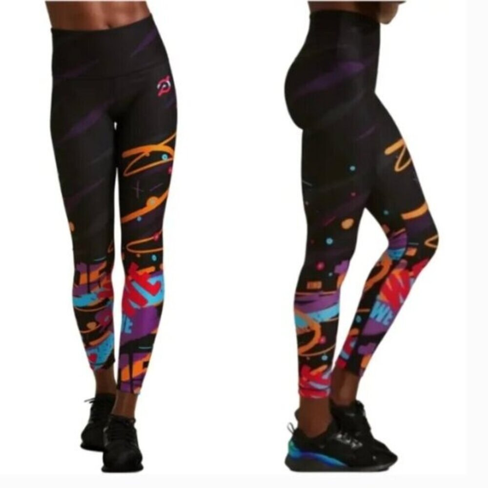 Peloton x Hust Wilson High-Waist Leggings • Bold Activewear Collab • Size S
